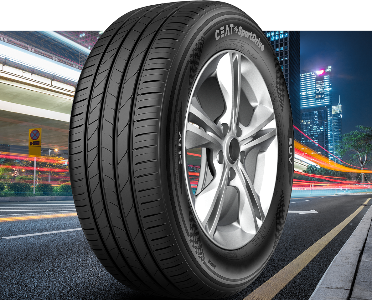 Tyre With BG Image