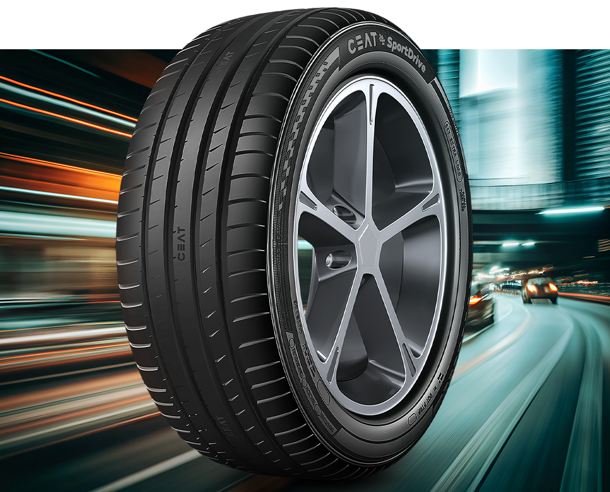 Tyre With BG Image